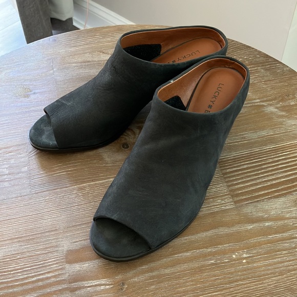 NWT Lucky Brand Leather Mule - Picture 8 of 8
